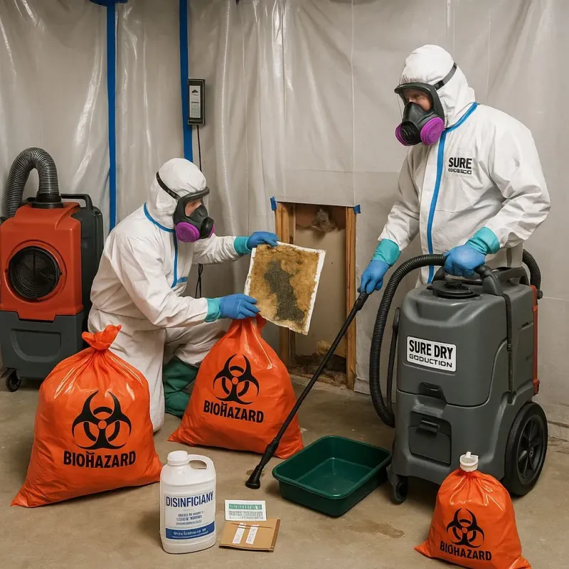 Contaminated Water Handling Protocols process in Owens Cross Roads, AL